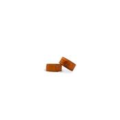 ATTACHES EN CUIR MUUD - CARITA STRAPS - WHISKY
