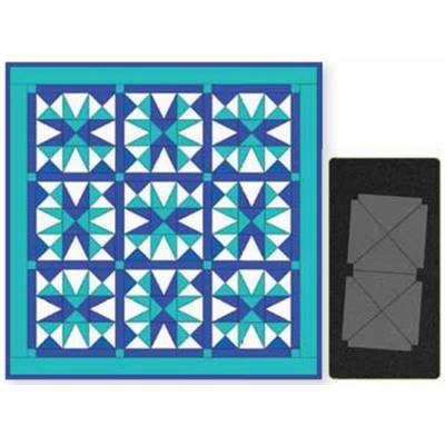 QUARTER SQUARE 3'' FINISHED TRIANGLE