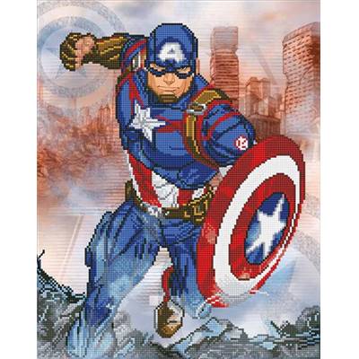 KIT CAMELOT DOTZ - MARVEL - CAPTAIN AMERICA