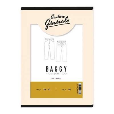 PATRON COUTURE GENERALE PANTALON - BAGGY MAIS PAS TROP