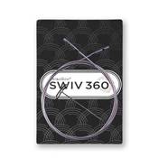 CABLE INTERCHANGEABLE CHIAOGOO SWIV360 SILVER SMALL (S) - 125 CM