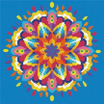 KIT DIAMOND ART INTERMEDIAIRE - MANDALA