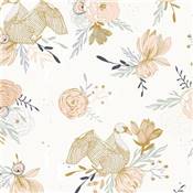 TISSU DASHWOOD STUDIO - NEW BEGINNINGS 2041 - COTON - 110 CM 