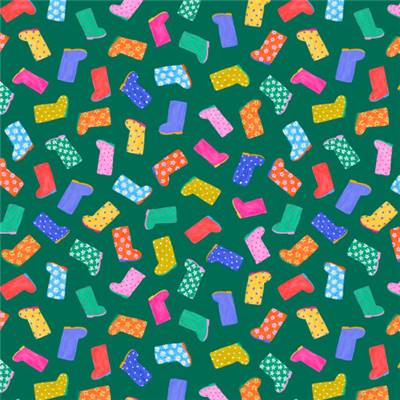 TISSU DASHWOOD STUDIO - SPLASH 2458 - COTON - 110 CM