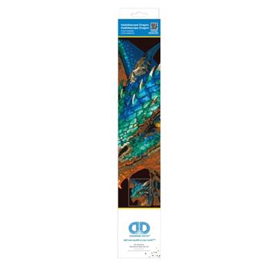 KIT BRODERIE DIAMANT NEON NOIR - KALEIDOSCOPE DRAGON