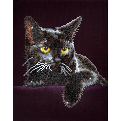 KIT BRODERIE DIAMANT - CHAT NOIR