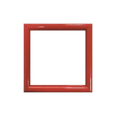 CADRE PLASTIQUE ROUGE POUR DIAMOND DOTZ SERIE 1 - 12 X 12 CM