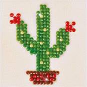 KIT BRODERIE DIAMANT - LE CACTUS - LIVRE AVEC CADRE