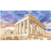 KIT BRODERIE DIAMANT SQUARES - TEMPLE DU PARTHENON - ATHENES - GRECE