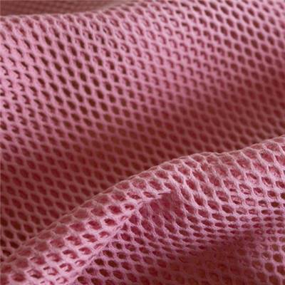 TISSU FILET OU MESH COTON BIO - ROSE BONBON - 165 CM 