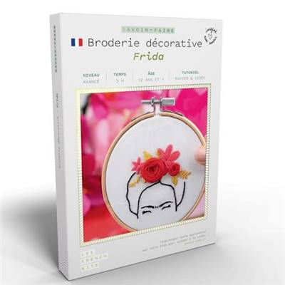 FRENCH'KITS - BRODERIE DÉCORATIVE - FRIDA