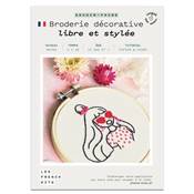 FRENCH KITS - BRODERIE DÉCORATIVE - LIBRE ET STYLEE