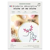 FRENCH KITS - BRODERIE DÉCORATIVE - BICHE OH MA BICHE