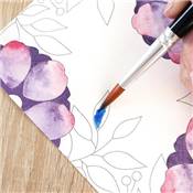 FRENCH KITS - AQUARELLE ARTISANALE - BELLES ANEMONES
