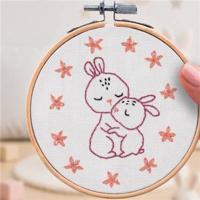 FRENCH'KITS - BRODERIE DCORATIVE - LAPINS