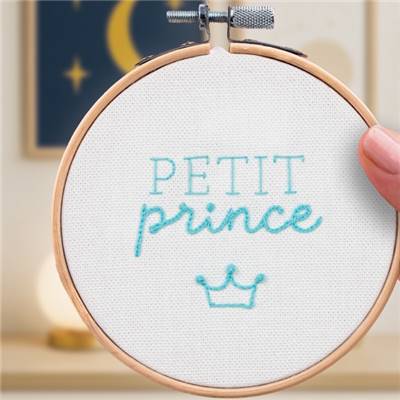 FRENCH'KITS - BRODERIE DÉCORATIVE - PETIT PRINCE
