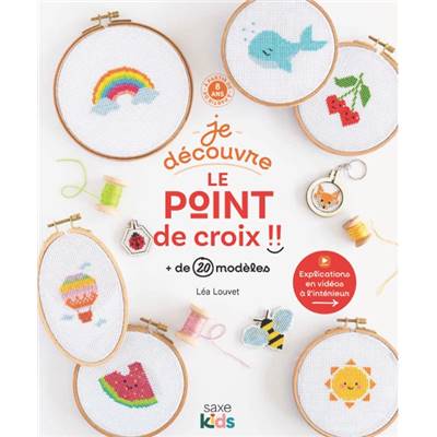 JE DECOUVRE LE POINT DE CROIX !! + DE 20 MODELES