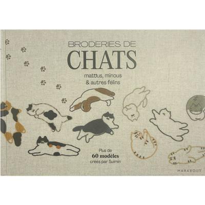 BRODERIES DE CHATS MATOUS, MINOUS & AUTRES FELINS -PLUS DE 60 MODELES