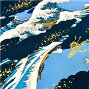 TISSU JAPONAIS NAKA FABRICS - 1300-3A - 100% COTON - 110 CM