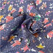TISSU JAPONAIS NAKA FABRICS - 2000-72A - 100% COTON - 110 CM