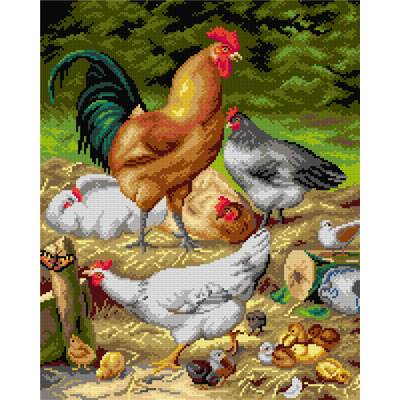CANEVAS BLANC - OR3500M - 40X50CM - LA BASSE-COUR