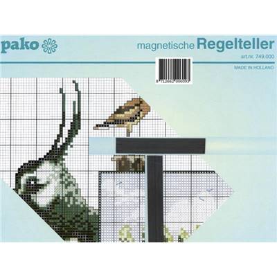 REGLET A COMPTER + PLAQUE METALLIQUE
