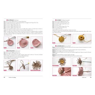 MON BOUQUET AU CROCHET - 25 FLEURS A REALISER ET A ASSOCIER