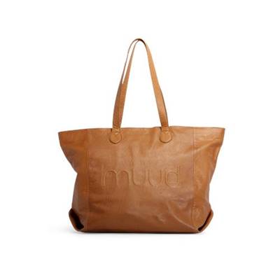 SAC WEEK-END AVEC POCH. AMOVIBLE MUUD -LAURA WEEK END BAG- WHISKY