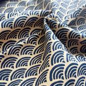 TISSU JAPONAIS SEVENBERRY 88220 1.2 - 100% COTON - 110 CM