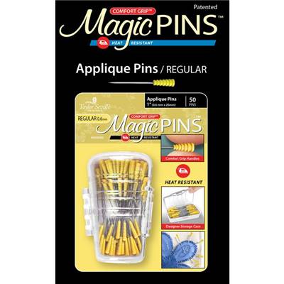 EPINGLES A APPLIQUE "REGULAR" MAGIC PINS - BOITE DE 50 