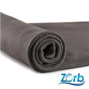 SUPER ABSORBANT ZORB® V2 4D COTON BIO+PUL-ANTIMICR. 140CM CHARBON