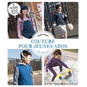 COUTURE POUR JEUNES ADOS - 15 PATRONS INCLUS -TAILLES 10 A 14 ANS