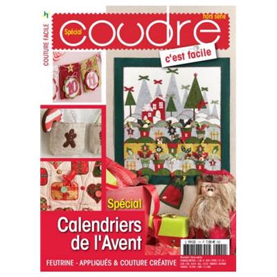 COUDRE C'EST FACILE HS - CALENDRIERS DE L'AVENT
