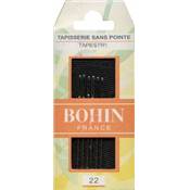 AIGUILLES A TAPISSERIE SANS POINTE A42F N22 - POCHETTE DE 6 AIG