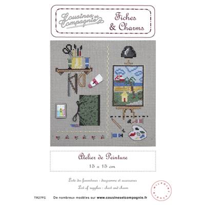 ATELIER DE PEINTURE - SEMI-KIT FICHES & CHARMS