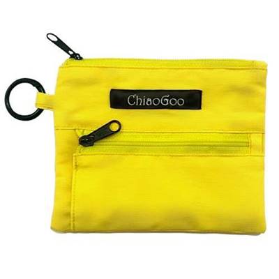 MINI POCHETTE JAUNE POUR AIGUILLES INTERCHANGEABLES CHIAOGOO