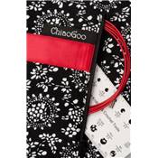 KIT AIGUILLES INTERCHANGEABLES CHIAOGOO TWIST RED LACE COMPLET 13 CM