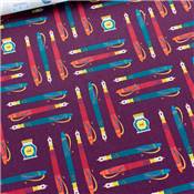 TISSU DASHWOOD STUDIO - ESQUIRES 2623 - COTON - 110 CM