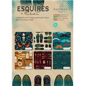 TISSU DASHWOOD STUDIO - ESQUIRES 2624 - COTON - 110 CM