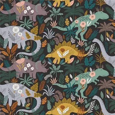 TISSU DASHWOOD STUDIO - ROAR 2003 - COTON - 110 CM 