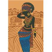 KIT BRODERIE DIAMANT - PRINCESSE AFRICAINE