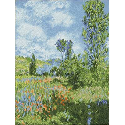 KIT BRODERIE DIAMANT - VUE DE VETHEUIL - MONET