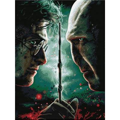 KIT BRODERIE DIAMANT HARRY POTTER - HARRY AND VOLDEMORT