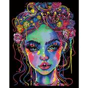 KIT BRODERIE DIAMANT NEON NOIR - ELECTRIC BEAUTY
