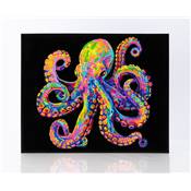 KIT BRODERIE DIAMANT NEON NOIR - OCTOPUS
