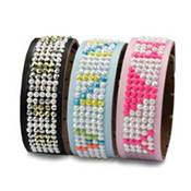 LOT 6 BRACELETS AMITIES VIERGES DIAMOND DOTZ + ALPHABET + 6 GRILLES