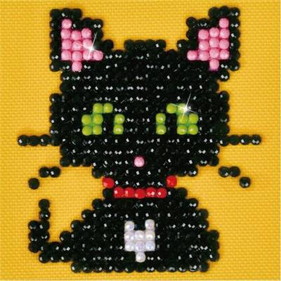 KIT BRODERIE DIAMANT - LE PETIT CHAT