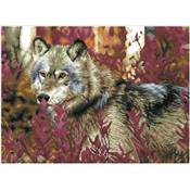 KIT BRODERIE DIAMANT SQUARES - AUTUMN WOLF