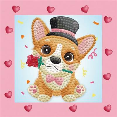 KIT BRODERIE DIAMANT QUICK DOTZ CAMEO - CORGI