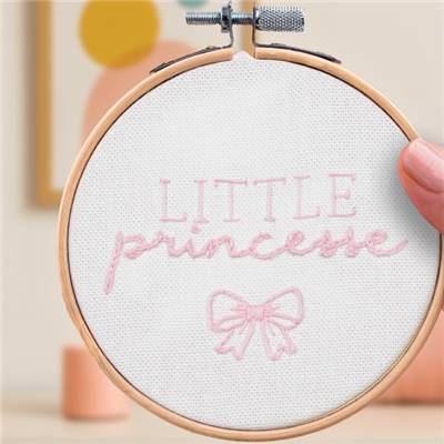 FRENCH'KITS - BRODERIE DÉCORATIVE - LITTLE PRINCESS